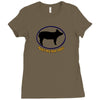 hog show family Ladies Fitted T-Shirt