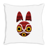 Mononoke Mask Throw Pillow