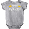 property of my ostrich Baby Onesie