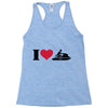 i love jet ski racing Racerback Tank