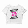 It's A Nanny Thing Crop Top