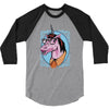 unicorn nerd graphic 3/4 Sleeve Shirt
