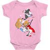 revenge of the damsels Baby Onesie