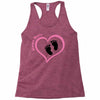 Baby Girl with Heart Any Name Customized Racerback Tank