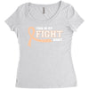 This Is My Fight Shirt Women's Triblend Scoop T-shirt
