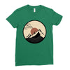 vinly record Ladies Fitted T-Shirt