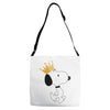 Crown Snoopy Adjustable Strap Totes