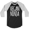vegan ninja 3/4 Sleeve Shirt