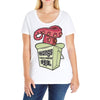 wong's noodles Ladies Curvy T-Shirt