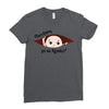 August Peeking Out Baby Boy in Spanish Ladies Fitted T-Shirt