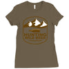 hunting wild beer tournament Ladies Fitted T-Shirt