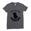 I Don't Eat Cock I'm Vegan Ladies Fitted T-Shirt