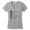 surgeon Women's V-Neck T-Shirt