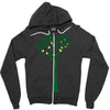 another sleepless day Zipper Hoodie