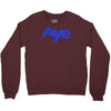 vote aye for scotland scottish yes independence Crewneck Sweatshirt