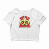 santa's gym Crop Top