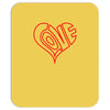 love heart outline valentine's day Mousepad