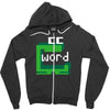 word muncher Zipper Hoodie