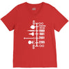 spaceship timeline funny  sci fi star retro wars trek joke cool V-Neck Tee