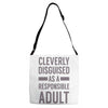 cleverly disguised Adjustable Strap Totes