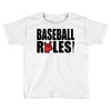 baseball rules Toddler T-shirt