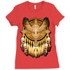 native owl Ladies Fitted T-Shirt
