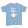 he's mine she's mine Youth Tee