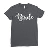 bride white Ladies Fitted T-Shirt