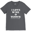 wine and tennis tee V-Neck Tee
