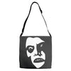 pazuzu face Adjustable Strap Totes