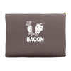 love bacont fun ny Accessory Pouches