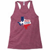 texan boxer lover Racerback Tank