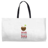 drink in my hand Weekender Totes