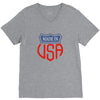 made in usa V-Neck Tee
