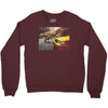 dinosaur in newyork Crewneck Sweatshirt