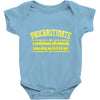 proactive procrastinator Baby Onesie