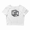 escher's jail Crop Top