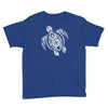 hawaiian turtle tribal art Youth Tee