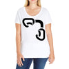 black best Ladies Curvy T-Shirt