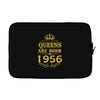 queens are born in 1956 Laptop sleeve