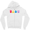 chemistry shot glasses Zipper Hoodie