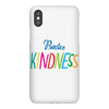 practice kindness iPhoneX
