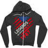 legends are born in 1987 hoodie 6 Zipper Hoodie