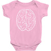 funny male brain ideal birthday gift or present Baby Bodysuit