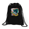 dragons by my side Drawstring Bags