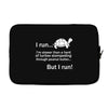 I Run Laptop sleeve