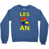 gay pride parade lgbt lesbian gay bi trans queer pan light Crewneck Sweatshirt