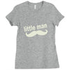 little man Ladies Fitted T-Shirt