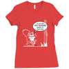 im so old i cant remember where my nuts are Ladies Fitted T-Shirt
