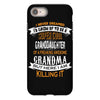 Super Cool Granddaughter Of A Freaking Awesome Grandma iPhone 8